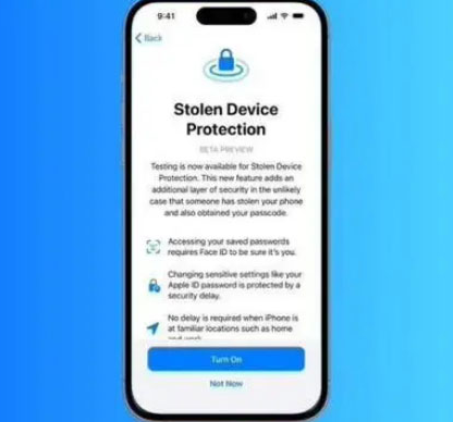祥符苹果授权维修店分享被盗设备保护功能开启方法 